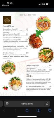 Menu photo 4 Magnolia Thai Milwaukie, OR Menu photo 4 Magnolia Thai Milwaukie, OR