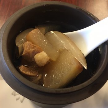 The Rice House - Ocean coconut with pear & lean pork soup - Cantonese Near Me - Milpitas, California The Rice House - Ocean coconut with pear & lean pork soup - Cantonese Near Me - Milpitas, California