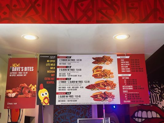 Menu photo 2 Dave's Hot Chicken Los Angeles, CA