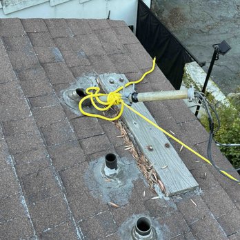 Vela Electric - Weather head needs to be installed on roof of 2nd story home - Electricians Near Me Vela Electric - Weather head needs to be installed on roof of 2nd story home - Electricians Near Me