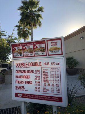 Menu photo 4 In-N-Out Burger Mesa, AZ Menu photo 4 In-N-Out Burger Mesa, AZ