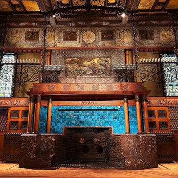 Park Avenue Armory - fireplace and stained glass windows - Performing Arts Near Me - New York, New York Park Avenue Armory - fireplace and stained glass windows - Performing Arts Near Me - New York, New York