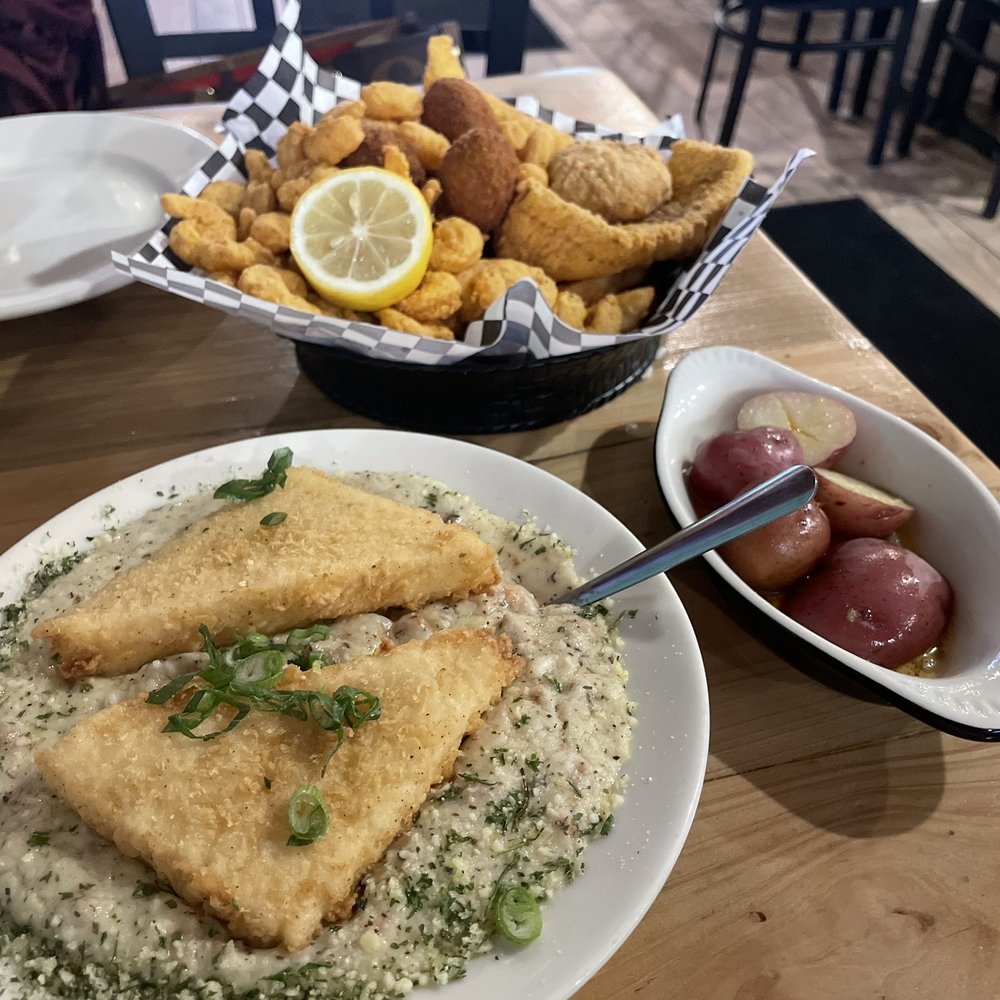The Reef - Seafood Platter Swamp Island Shrimp & Grits - Seafood Near Me - Biloxi, Mississippi The Reef - Seafood Platter Swamp Island Shrimp & Grits - Seafood Near Me - Biloxi, Mississippi