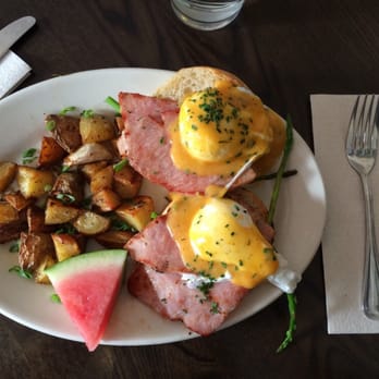 Eats - Ham and asparagus benedict - American Near Me - San Francisco, California