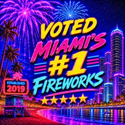 Samurai Fireworks - Miami - Voted Miami's #1 Fireworks! WE LOVE YOU MIAMI!!!