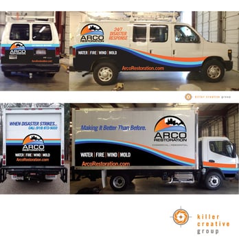Killer Creative Group - Vehicle Fleet Graphics - Web Design Near Me - Raleigh, North Carolina