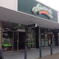 The Cheesecake Shop - Front of the shop.