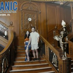 Titanic: The Artifact Exhibition Orlando - Titanic Artifact Exhibition Grand Staircase Photo