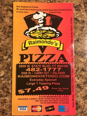 Raimondo's Pizza by null