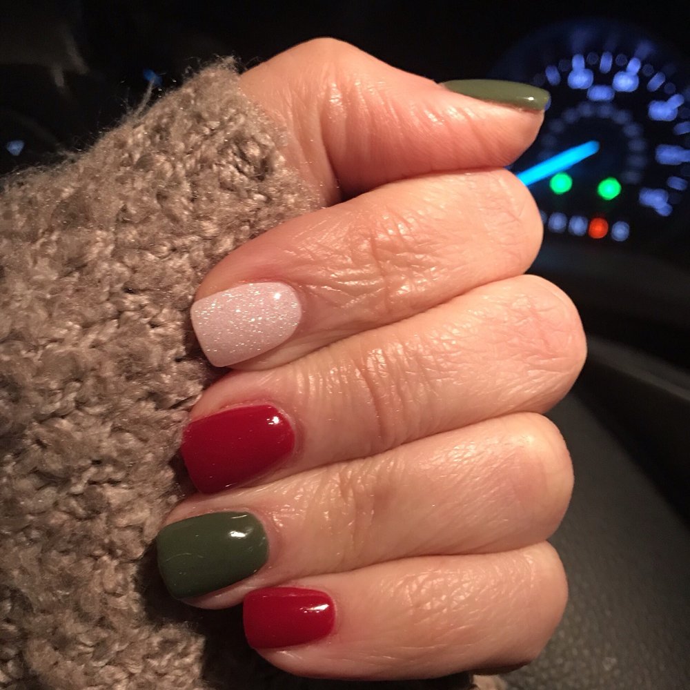 156 Nail Spa - Christmas Nails - Nail Salons Near Me - Floral Park, New York 156 Nail Spa - Christmas Nails - Nail Salons Near Me - Floral Park, New York