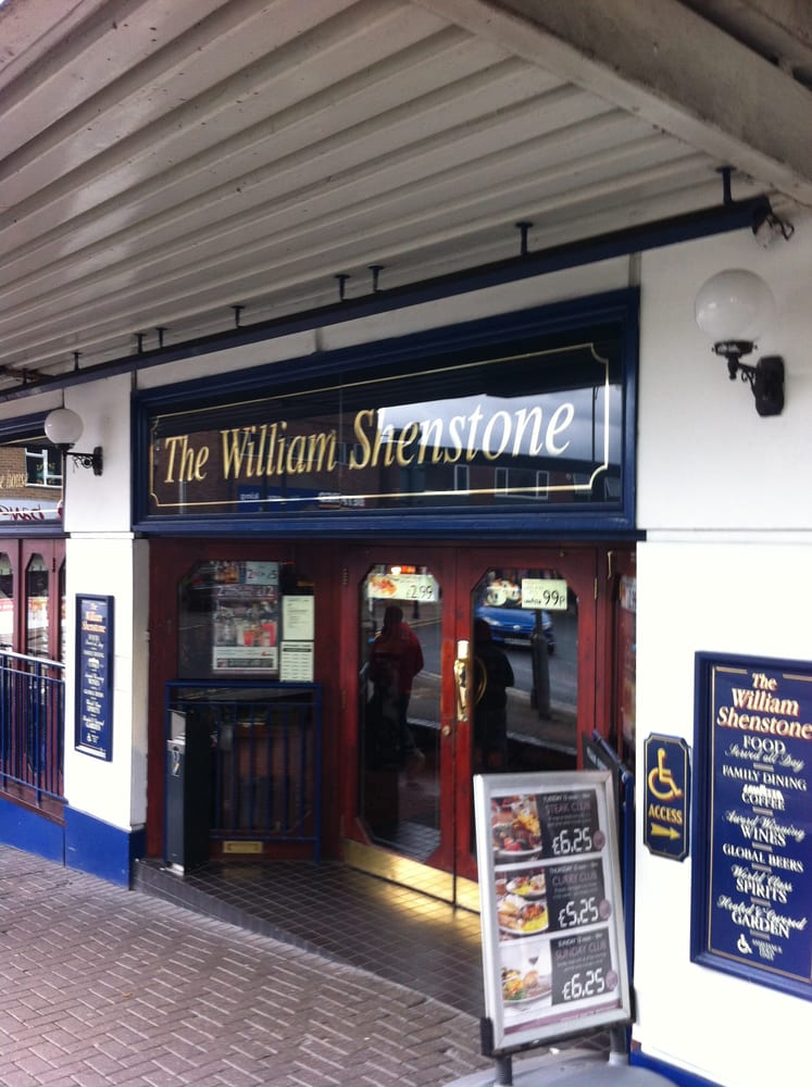 WILLIAM SHENSTONE Updated June 2024 15 Queensway Mall, Halesowen