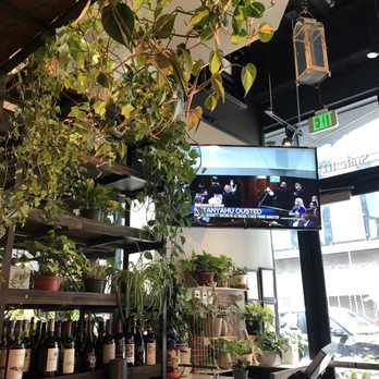 The Broken Cage - Bar area with TV - Cocktail Bars Near Me - Denver, Colorado