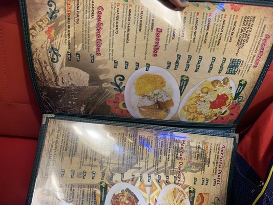 Menu photo 1 Los Tres Amigos Lawton, OK