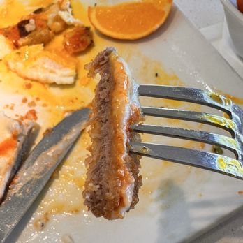 Cafe Mimosa - Breading of the steak is double the size of the steak. No bueno - Breakfast & Brunch Near Me - Petaluma, California