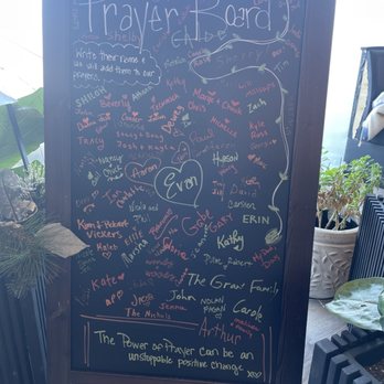 The Tea Spout - Prayer Board 021426 - Tea Rooms Near Me - Chesterfield, Missouri