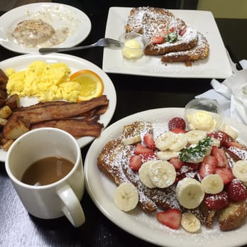 Scramblers Cafe - Strawberry Banana french toast!!! Very big portions me and the wife shared. Thanks to the staff for suggesting that!!! - Breakfast & Brunch Near Me - Norco, California Scramblers Cafe - Strawberry Banana french toast!!! Very big portions me and the wife shared. Thanks to the staff for suggesting that!!! - Breakfast & Brunch Near Me - Norco, California