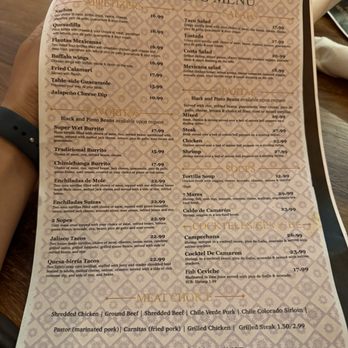 El Dorado - Menu - New Mexican Cuisine Near Me - Dublin, California
