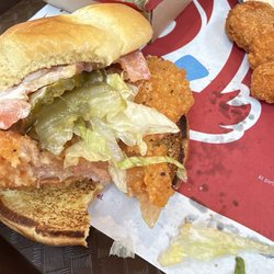 Wendy's - Raw Spicy Chicken Sandwich
