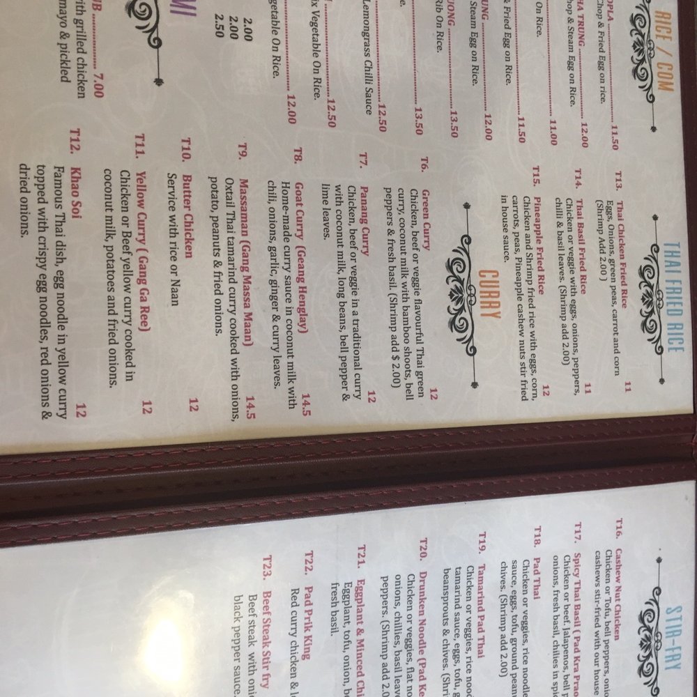 Saigon PAI - Extensive menu - Thai Near Me - Toronto, Ontario Saigon PAI - Extensive menu - Thai Near Me - Toronto, Ontario