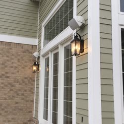 Castle Surveillance - Outdoor patio speakers