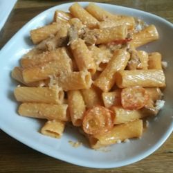 Oxfilepasta på Angelo's.