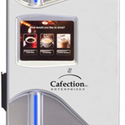 Cafection Total 1, a high volume, bean to cup coffee brewer.