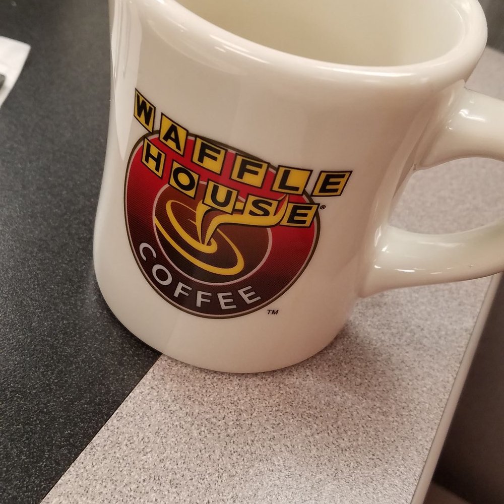 The coffee the server chose to make fresh for me