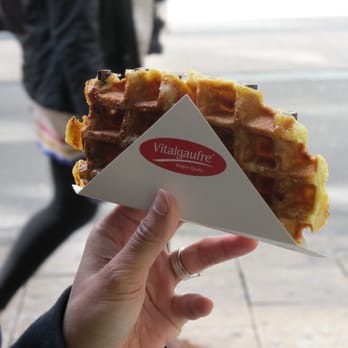 Vitalgaufre - Waffle with chocolate... - Desserts Near Me - Brussels, BRU