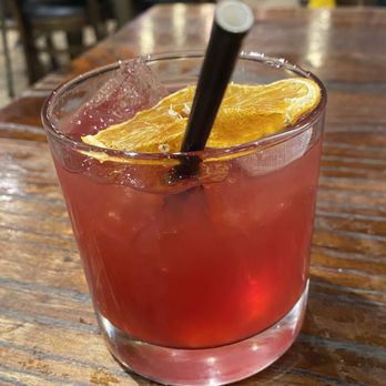 Iron Shoe Distillery - a red drink with orange slices - Distilleries Near Me - Niles, Michigan Iron Shoe Distillery - a red drink with orange slices - Distilleries Near Me - Niles, Michigan