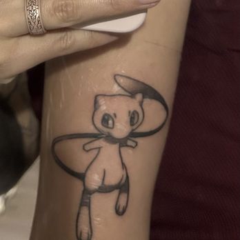 Tattoo Lab - Mew Pokemon tattoo - Tattoo Near Me - Culver City, California