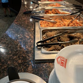 Lin's International Buffet - Fried tilapia, salty shrimp, crawfish etc - Chinese Near Me - San Antonio, Texas