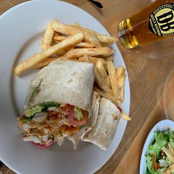 Devils Backbone Brewing Company - Buffalo Chicken Wrap - Brewpubs Near Me - Lexington, Virginia