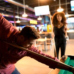 Pinz - Rack 'em up. Billiards tables open every day.