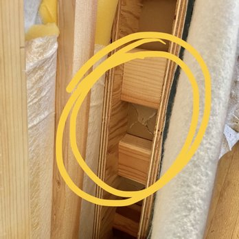 Living Spaces - Redondo Beach - They literally use cardboard as a structural piece inside the armrest. My elbow punctured through this - Furniture Stores Near Me - Redondo Beach, California Living Spaces - Redondo Beach - They literally use cardboard as a structural piece inside the armrest. My elbow punctured through this - Furniture Stores Near Me - Redondo Beach, California
