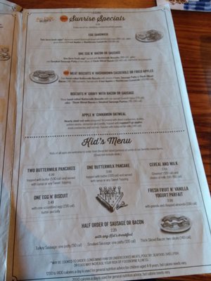 Menu photo 4 Cracker Barrel Old Country Store Grovetown, GA