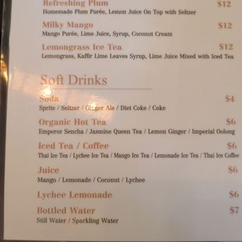 Prode - Drinks (non-alcoholic options) - Thai Near Me - Little Neck, New York