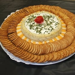 The Catered Event - cheese and crackers