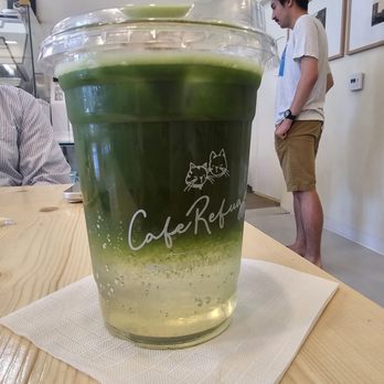Cafe Refuge - Coco matcha - Coffee & Tea Near Me - Costa Mesa, California Cafe Refuge - Coco matcha - Coffee & Tea Near Me - Costa Mesa, California