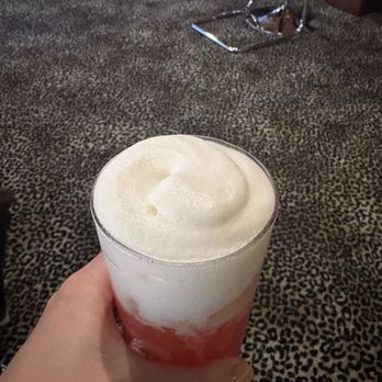 Sono North Park - Strawberry cocktail with lemon cello foam - Italian Near Me - San Diego, California Sono North Park - Strawberry cocktail with lemon cello foam - Italian Near Me - San Diego, California