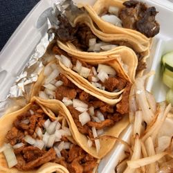 Chano’s Tacos - Mini Street Tacos. Pastor & Beef