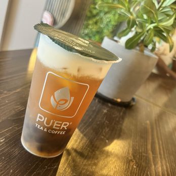 Puer Taiwan Tea & Coffee - Mango Green Tea - Bubble Tea Near Me - Katy, Texas Puer Taiwan Tea & Coffee - Mango Green Tea - Bubble Tea Near Me - Katy, Texas