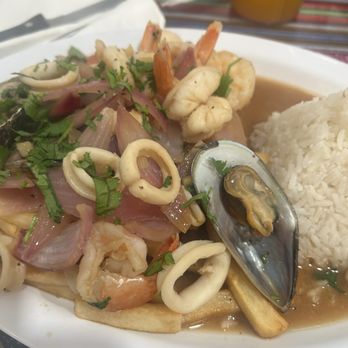 Sabor a Peru - Everything here was so flavorful and delicious!! I got the ceviche and the saltado de mariscos and it was flavorful. - Peruvian Near Me - Covina, California Sabor a Peru - Everything here was so flavorful and delicious!! I got the ceviche and the saltado de mariscos and it was flavorful. - Peruvian Near Me - Covina, California