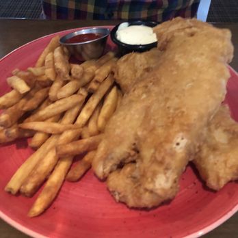 The Park Kitchen & Bar - Fish & chips dinner - Cocktail Bars Near Me - Calgary, Alberta