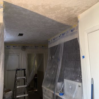Wall Renewal - Totally different texture from the rest of the ceiling. - Wallpapering Near Me