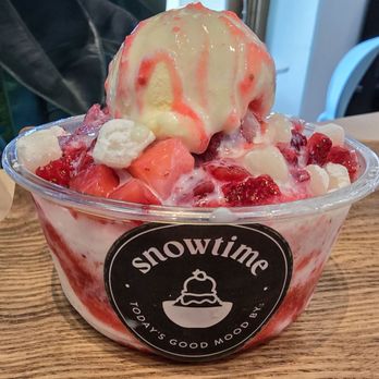 Snowtime - Berry Mochi Bingsu - Desserts Near Me - Campbell, California Snowtime - Berry Mochi Bingsu - Desserts Near Me - Campbell, California