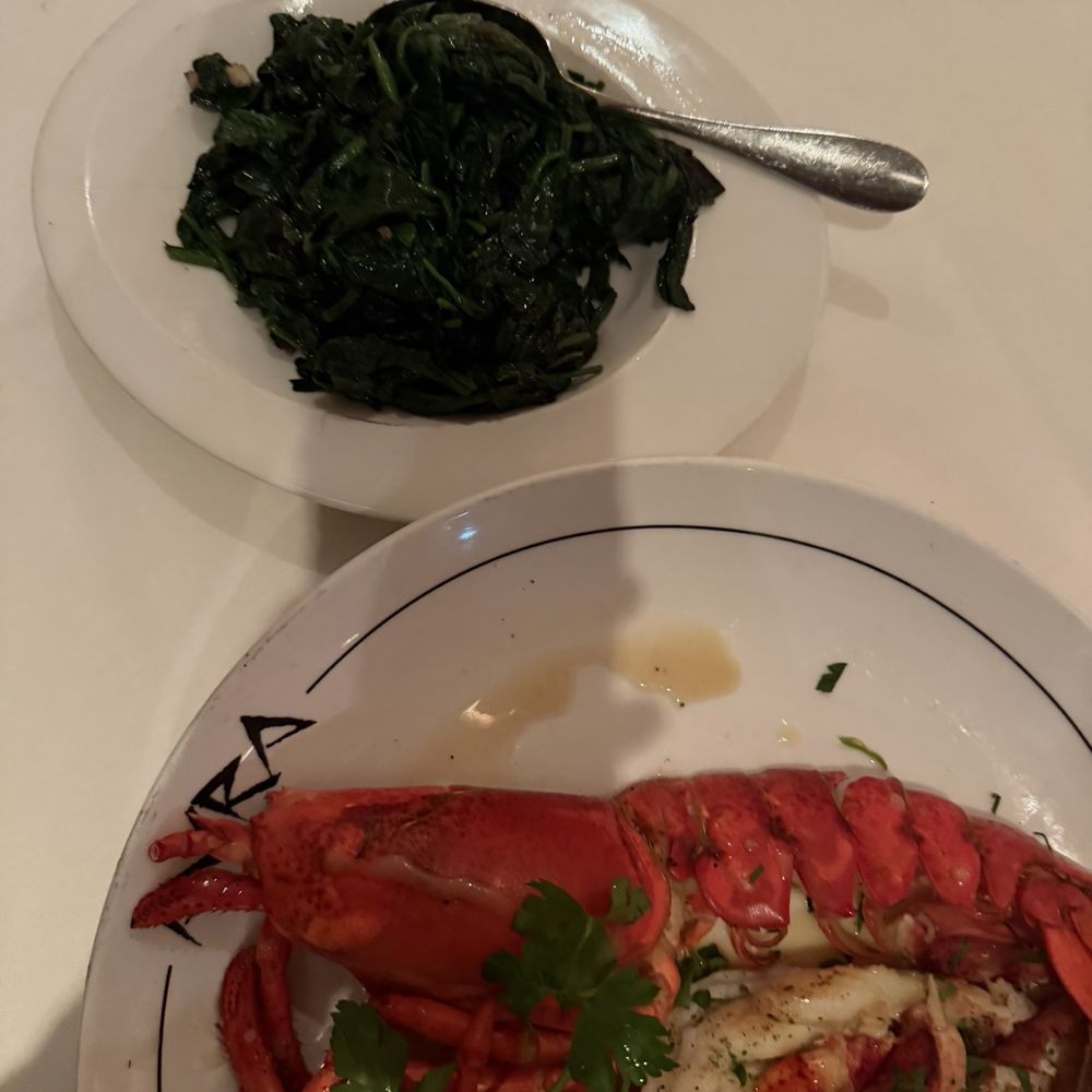 Grilled lobster