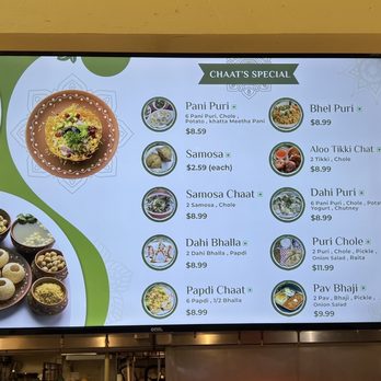 Punjabi Tadka - Menu: Chaat - Vegetarian Near Me - Bellevue, Washington
