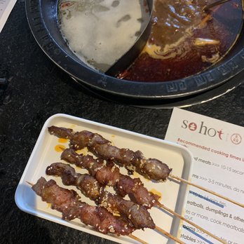 So Hot Hotpot - Pork skewers! Spicy but delicious! - Hot Pot Near Me - Cary, North Carolina So Hot Hotpot - Pork skewers! Spicy but delicious! - Hot Pot Near Me - Cary, North Carolina
