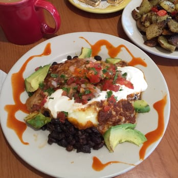 Home Kitchen Cafe - Their homemade, kitchen classic, "the real deal" Huevos Rancheros. SO GOOD! A lot of food. - Breakfast & Brunch Near Me - Rockland, Maine Home Kitchen Cafe - Their homemade, kitchen classic, "the real deal" Huevos Rancheros. SO GOOD! A lot of food. - Breakfast & Brunch Near Me - Rockland, Maine