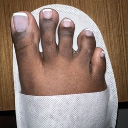 LZ Nail & Spa - "French pedicure"